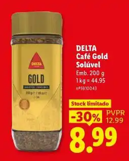 Lidl DELTA Café Gold Solúvel promoção
