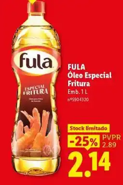 Lidl Fula Óleo Especial Fritura promoção