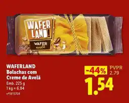 Lidl WAFERLAND promoção