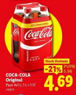 Lidl Coca-Cola Original promoção