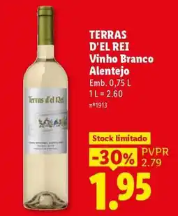 Lidl TERRAS D’EL REI promoção