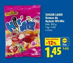 Lidl SUGAR LAND Gomas de Açúcar Hit Mix promoção