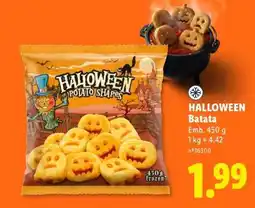 Lidl HALLOWEEN Batata promoção