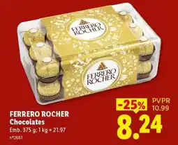 Lidl Ferrero Rocher promoção