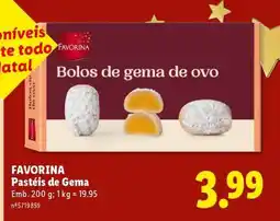 Lidl FAVORINA promoção