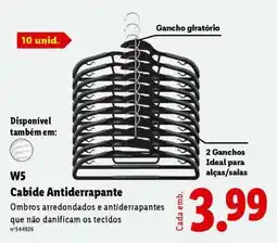 Lidl W5 Cabide Antiderrapante promoção