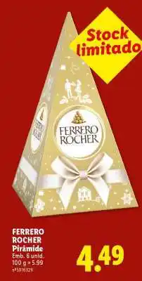 Lidl Ferrero Rocher promoção