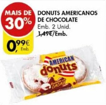 Donuts Americanos de Chocolate 2 Unid