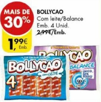 Bollycao com Leite/Balance 4 unid