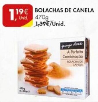 Pingo Doce Bolachas de Canela 470g promoção