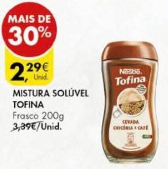Pingo Doce Mistura Solúvel Tofina 200g promoção