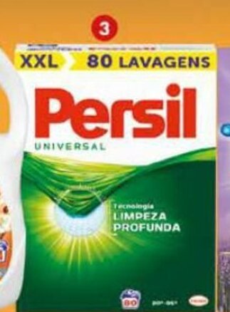 Pingo Doce Pó Universal Persil 80 doses promoção