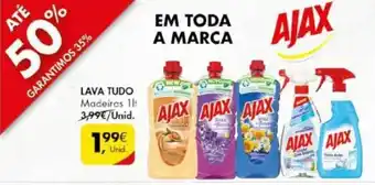 Pingo Doce Lava Tudo Ajax 1L promoção