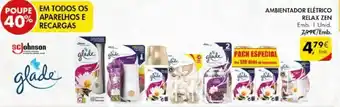 Pingo Doce Ambientador Elétrico Relax Zen Glade 1 unid promoção