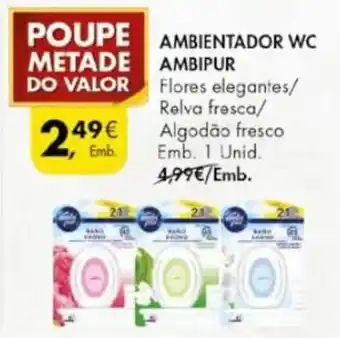 Pingo Doce Ambientador WC Ambipur 1 unid promoção
