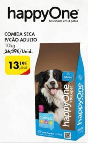 Pingo Doce Comida Seca P/Cão Adulto Happyone 10kg promoção