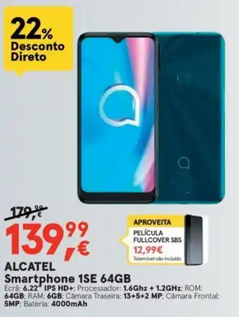 Worten Alcatel Smartphone 1SE 64GB promoção