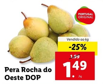 Pera Rocha do Oeste DOP