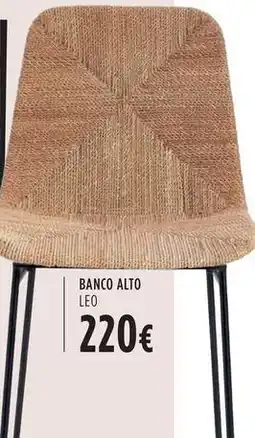 El Corte Inglés Banco alto leo promoção