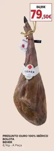 Supercor Presunto ouro 100% iberico promoção