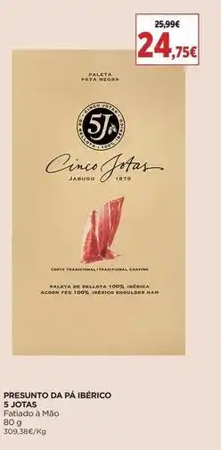 Supercor 5 jotas - presunto da pa iberico promoção