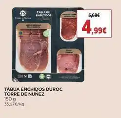 Supercor Serrano - tábua enchidos duroc promoção