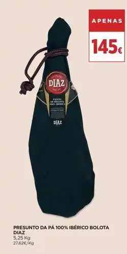 Supercor Presunto da pa 100% iberico promoção