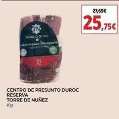 Supercor Serrano - centro de presunto duroc reserva promoção
