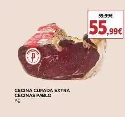 Supercor Cecina curada extra cecinas pablo promoção
