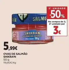 Supercor Ovas de salmão promoção