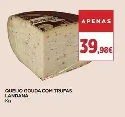 Supercor com - queijo gouda com trufas promoção
