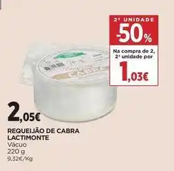 Supercor Lactimonte - requeijão de cabra promoção