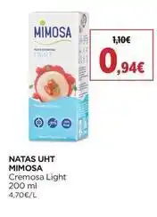 Supercor Mimosa - natas uht promoção