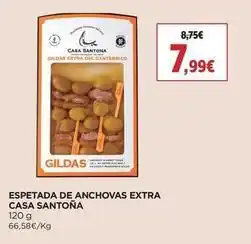 Supercor Espetada de anchovas extra promoção
