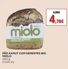 Supercor Bio - pão kamut com sementes promoção