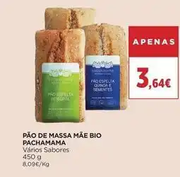 Supercor Bio - pão de massa mae bio promoção