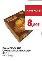 Supercor Alvorada - bola de carne confeitaria promoção