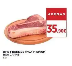 Supercor Premium - bife t-bone de vaca promoção