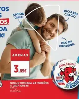 Supercor A vaca que ri - queijo original 24 porcões a vaca que ri promoção