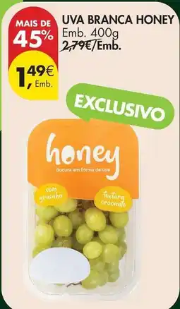 Pingo Doce Forma+ - uva branca honey promoção