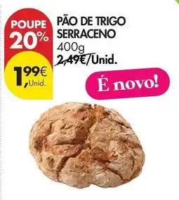 Pingo Doce Pão de trigo promoção