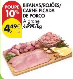 Pingo Doce A+ - bifanas/rojoes/carne picada de porco promoção