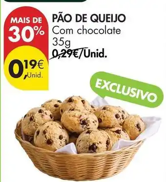 Pingo Doce com - pão de queijo promoção