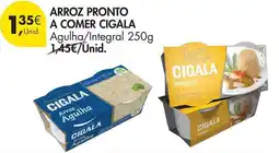 Pingo Doce Cigala - arroz pronto a comer promoção