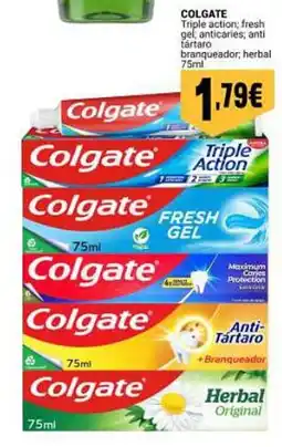 Neomáquina Colgate triple action promoção