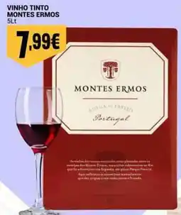Neomáquina Vinho tinto montes ermos promoção