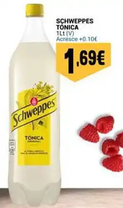 Neomáquina Schweppes tônica promoção