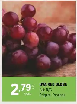 Coviran Uva red globe promoção
