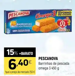 Coviran Pescanova barrinhas de pescada omega 3 promoção