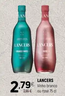 Coviran Lancers vinho branco ou rosé promoção